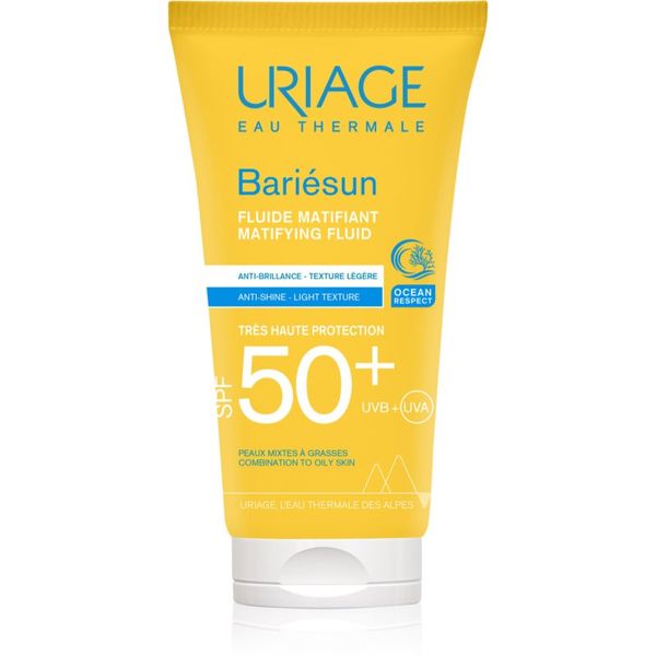 Uriage Uriage Bariésun Matifying Fluid SPF 50+ matirajući fluid s hidratantnim učinkom SPF 50+ 50 ml