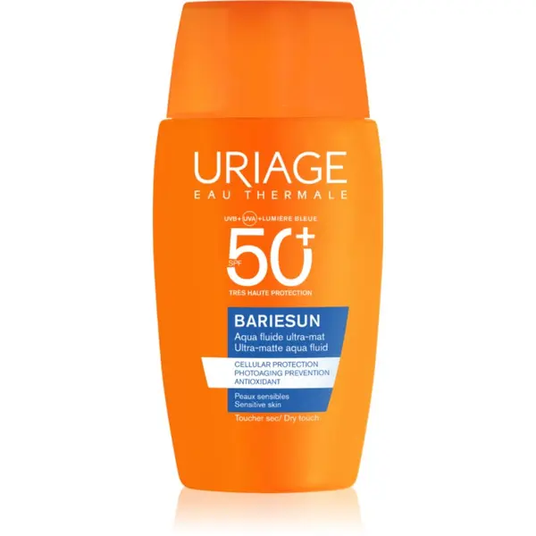 Uriage Uriage Bariésun Ultra Matte Aqua Fluid SPF50+ zaštitni matirajući fluid za lice SPF 50+ 50 ml