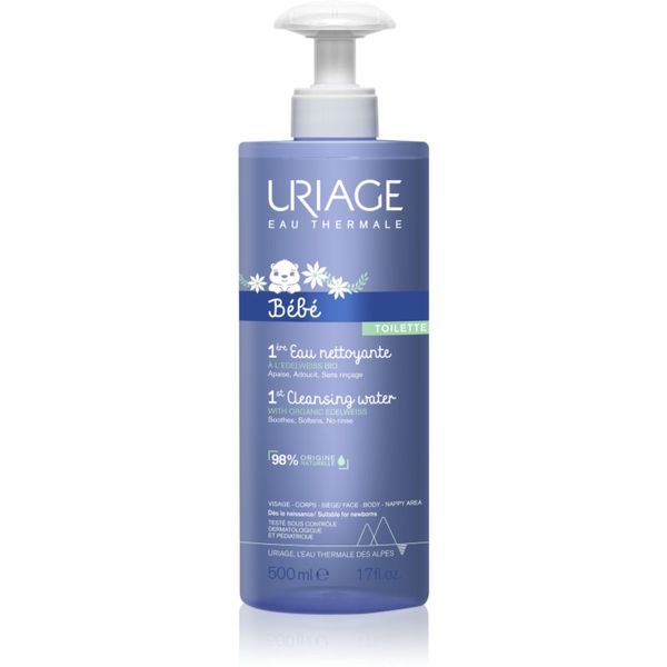 Uriage Uriage Bébé 1st Cleansing Water nježna voda za čišćenje za djecu 500 ml