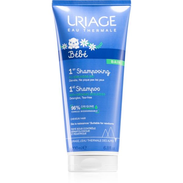 Uriage Uriage Bébé 1st Shampoo nježni šampon za djecu za jednostavno raščešljavanje kose 200 ml
