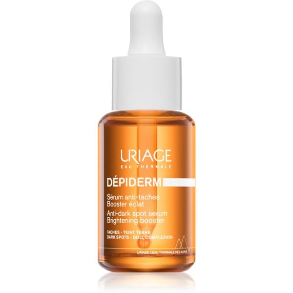 Uriage Uriage Dépiderm Anti-dark spot brightening booster serum posvjetljujući serum za korekciju pigmentnih mrlja za sjaj lica 30 ml