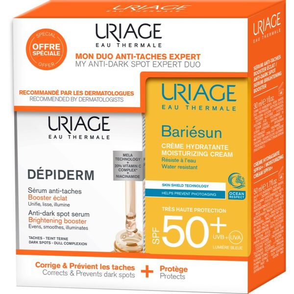 Uriage Uriage Dépiderm Anti-Dark Spot Expert Duo poklon set (protiv tamnih mrlja)