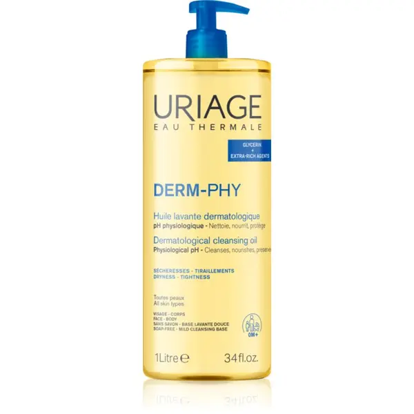 Uriage Uriage DERM-PHY Dermatological Cleansing Oil hranjivi gel za tuširanje 1000 ml