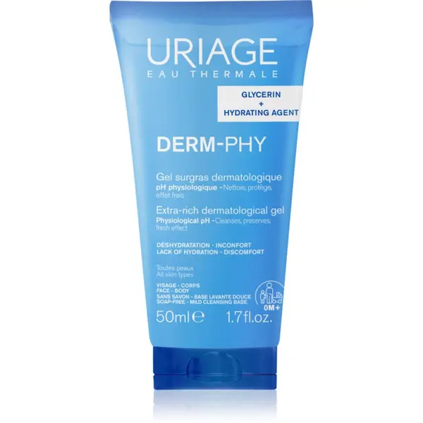 Uriage Uriage DERM-PHY Extra Rich Dermatological Gel nježni gel za čišćenje 50 ml