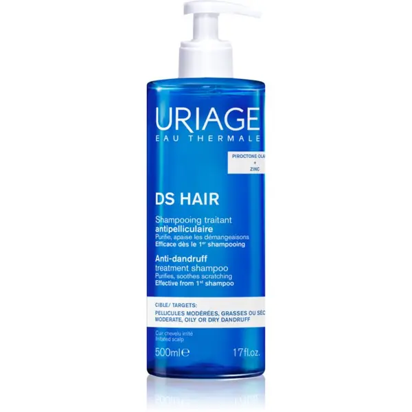 Uriage Uriage DS HAIR Anti-Dandruff Treatment Shampoo šampon protiv peruti za nadraženo vlasište 500 ml