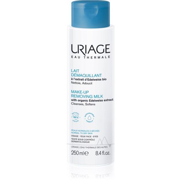 Uriage Uriage Eau Thermale Make-Up Removing Milk nježno mlijeko za odstranjivanje šminke za lice i oči 250 ml