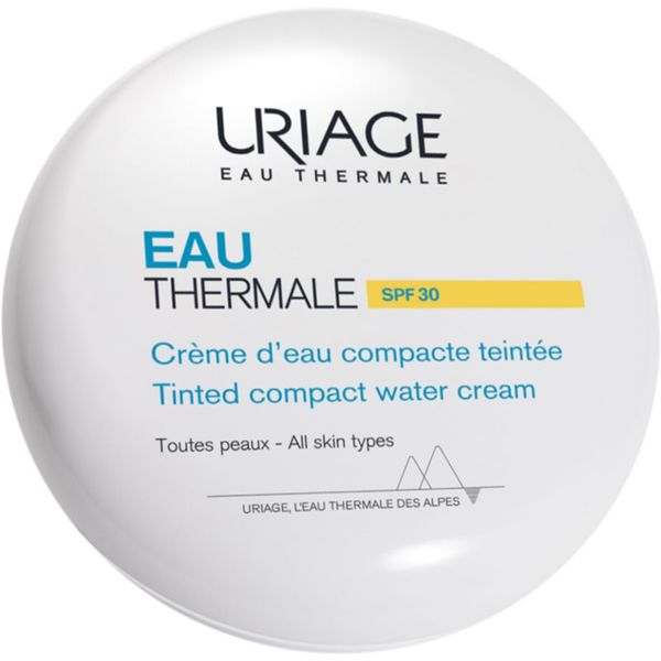Uriage Uriage Eau Thermale Water Cream Tinted Compact SPF 30 svilenkasti puder za ujednačavanje tena lica 10 g