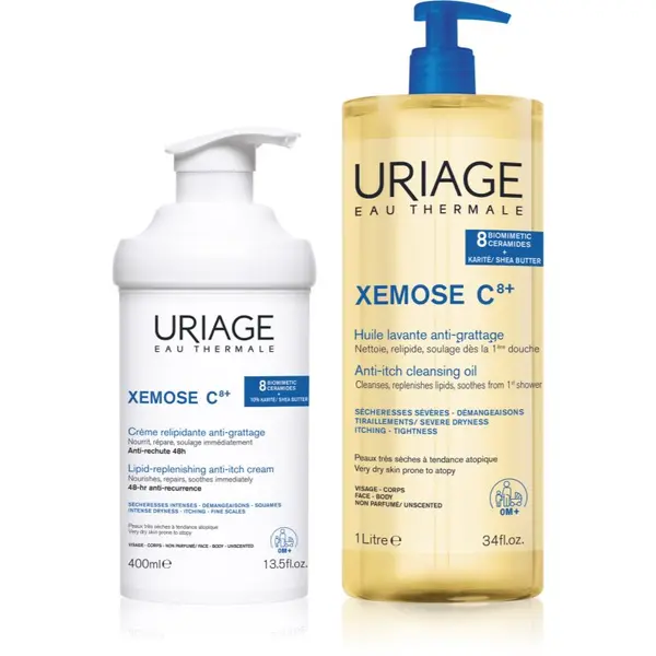Uriage Uriage Xemose C8+ Comfort Set set za vrlo suhu, osjetljivu i atopičnu kožu