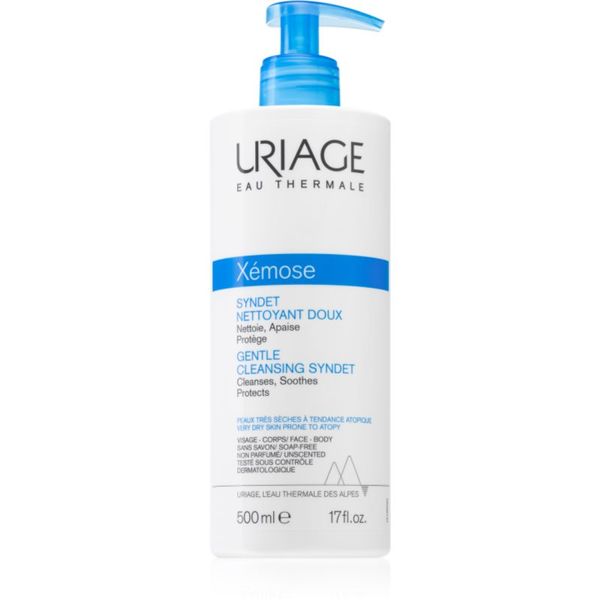 Uriage Uriage Xémose Gentle Cleansing Syndet nježna gel krema za čišćenje za suhu i atopičnu kožu 500 ml