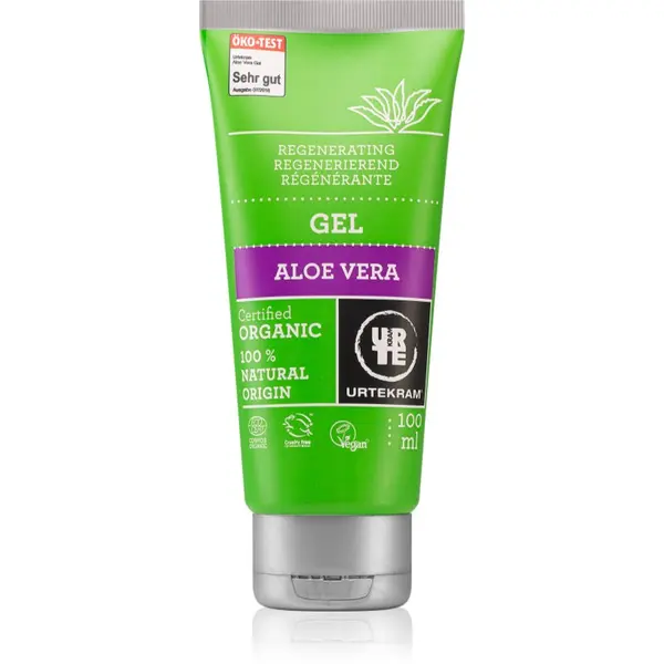 Urtekram Urtekram Aloe Vera gel za intenzivnu hidrataciju i osvježavanje kože lica s aloe verom 100 ml