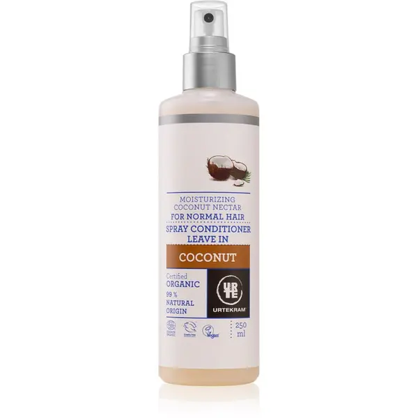 Urtekram Urtekram Coconut regenerator bez ispiranja za sjaj i hidrataciju 250 ml