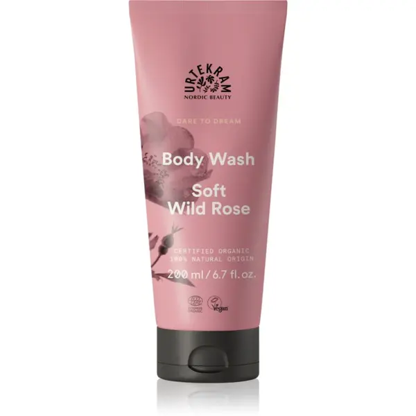 Urtekram Urtekram Soft Wild Rose gel za tuširanje 200 ml