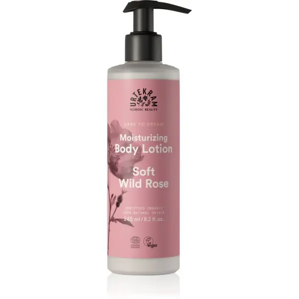 Urtekram Urtekram Soft Wild Rose hranjivo hidratantno mlijeko za tijelo 245 ml