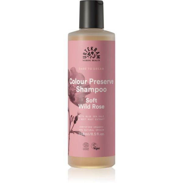 Urtekram Urtekram Soft Wild Rose nježni šampon za obojenu kosu 250 ml
