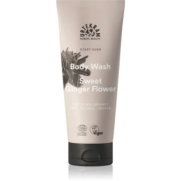 Urtekram Urtekram Sweet Ginger Flower nježni gel za tuširanje s ekstraktima aloe i đumbira 200 ml