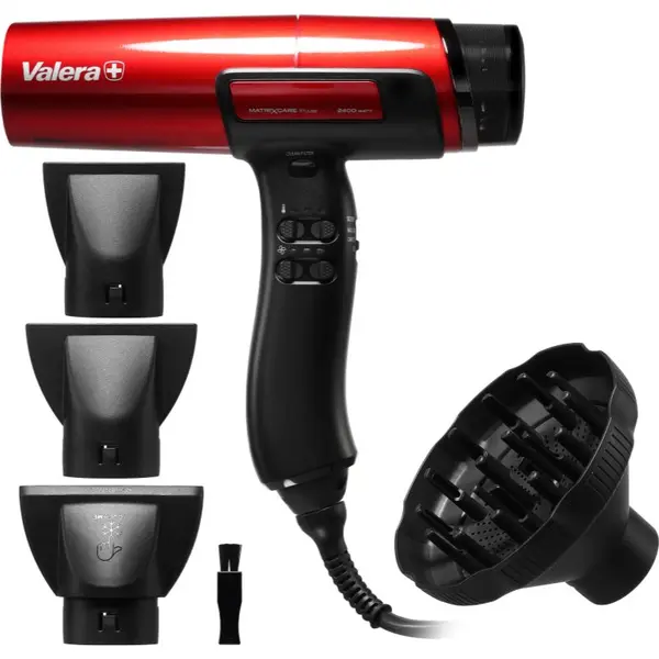Valera Valera MatrixCare AI super jako ionizacijsko sušilo za kosu Metallic Red 1 kom