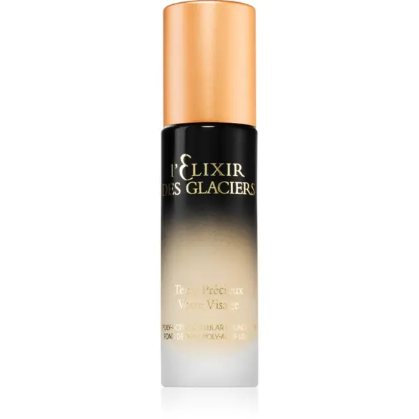 Valmont Valmont l' Elixir des Glaciers Teint Précieux puder s visokim prekrivanjem za zaglađivanje kože lica i smanjenje pora nijansa Rosy Beige in New York 3