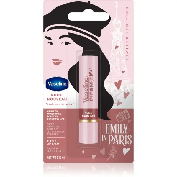 Vaseline Vaseline Emily In Paris balzam za toniranje za usne nijansa Nude Nouveau 3 g