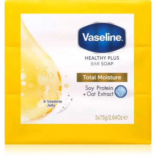 Vaseline Vaseline Total Moisture Bar Soap set sapuna 3x75 g