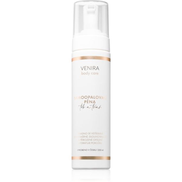 Venira Venira Body care Self-tanning foam pjena za samotamnjenje za tijelo i lice 200 ml