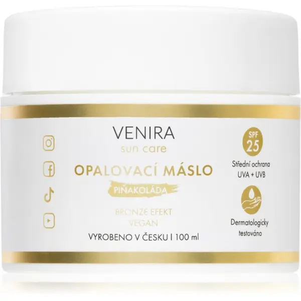 Venira Venira Tan Body Butter Bronze maslac za sunčanje Piña Colada 100 ml