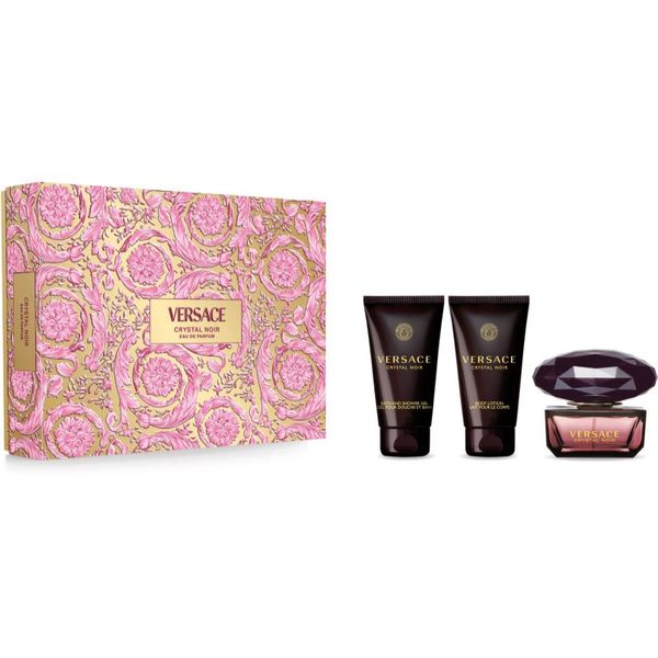 Versace Versace Crystal Noir poklon set za žene
