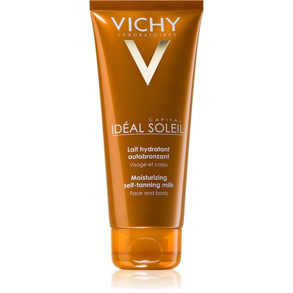 Vichy Vichy Capital Soleil hidratantno mlijeko za samotamnjenje za lice i tijelo 100 ml