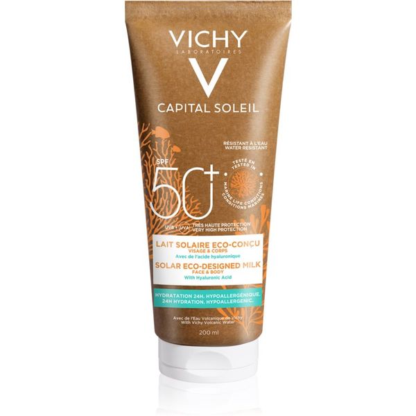 Vichy Vichy Capital Soleil Solar Eco-Designed Milk zaštitno mlijeko  SPF 50+ 200 ml