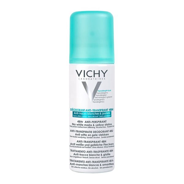 Vichy Vichy Deodorant 48h antiperspirant u spreju protiv bijelih i žutih mrlja 125 ml