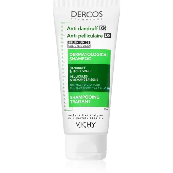 Vichy Vichy Dercos Anti-Dandruff šampon protiv peruti za normalnu i masnu kosu 95 ml