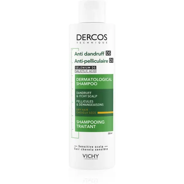 Vichy Vichy Dercos Anti-Dandruff šampon protiv peruti za suhu kosu 200 ml