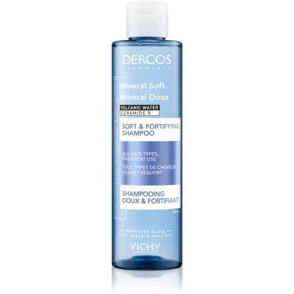 Vichy Vichy Dercos Mineral Soft šampon za učvršćivanje za sve tipove kose 200 ml