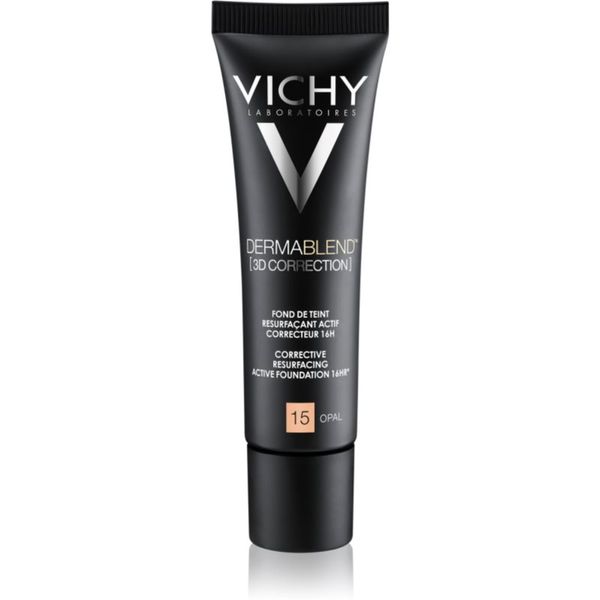Vichy Vichy Dermablend 3D Correction korektivni puder za zaglađivanje SPF 25 nijansa 15 Opal 30 ml