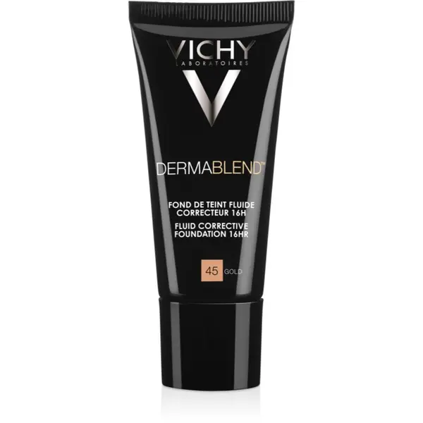 Vichy Vichy Dermablend korektivni puder s UV faktorom nijansa 45 Gold 30 ml