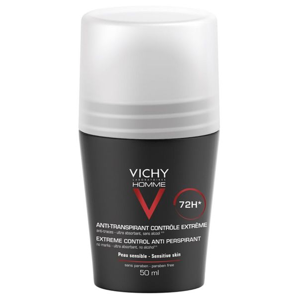 Vichy Vichy Homme Deodorant antiperspirant roll-on protiv pretjeranog znojenja 72h 50 ml