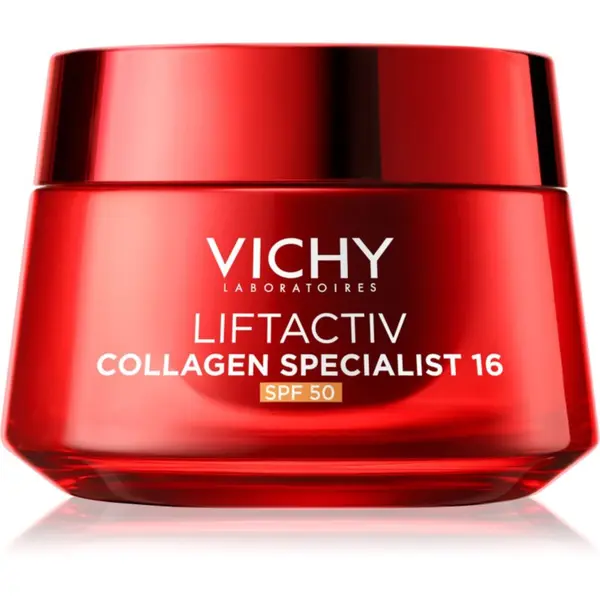 Vichy Vichy Liftactiv Collagen Specialist 16 SPF 50 dnevna krema koja štiti kožu i sprječava starenje SPF 50 50 ml