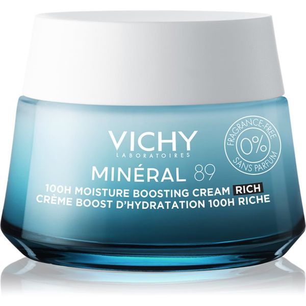 Vichy Vichy Minéral 89 bogata hidratantna krema bez parfema 50 ml