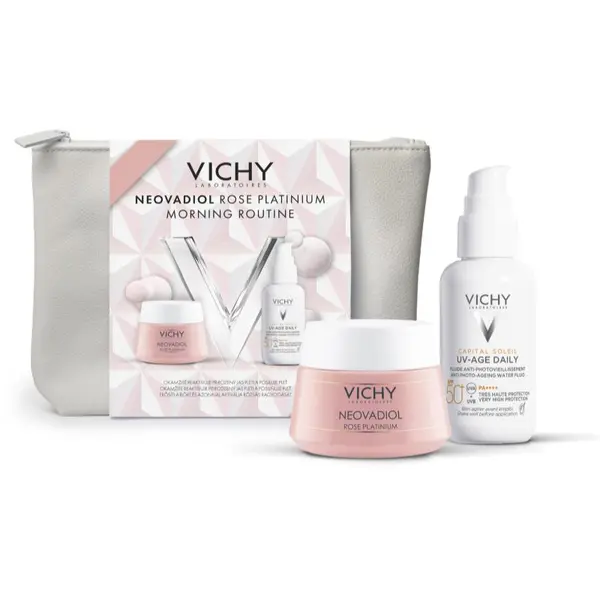 Vichy Vichy Neovadiol Rose Platinium Morning Routine božićni poklon set za jačanje kožne barijere