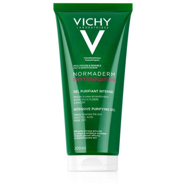 Vichy Vichy Normaderm Phytosolution gel za dubinsko čišćenje za nepravilnosti na licu sklono aknama 200 ml