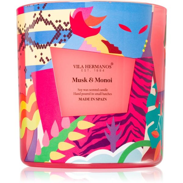 Vila Hermanos Vila Hermanos 70ths Year Musk & Monoi mirisna svijeća 500 g