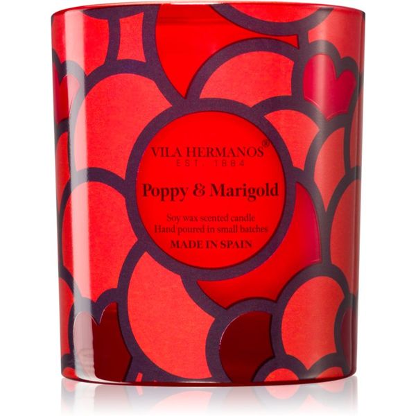 Vila Hermanos Vila Hermanos 70ths Year Poppy & Marigold mirisna svijeća 200 g