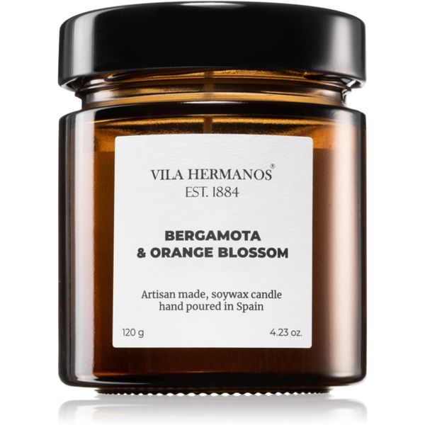 Vila Hermanos Vila Hermanos Apothecary Bergamot & Orange Blossom mirisna svijeća 120 g