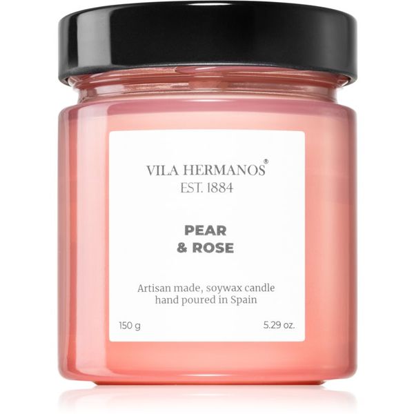 Vila Hermanos Vila Hermanos Apothecary Rose Pear & Rose mirisna svijeća 150 g