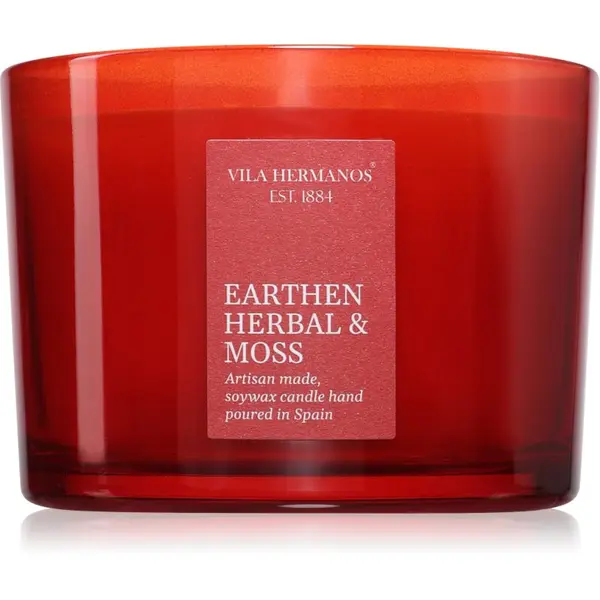 Vila Hermanos Vila Hermanos Earthen Herbal & Moss mirisna svijeća 350 g