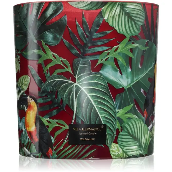Vila Hermanos Vila Hermanos Jungletopia Wild Musk mirisna svijeća 1450 g
