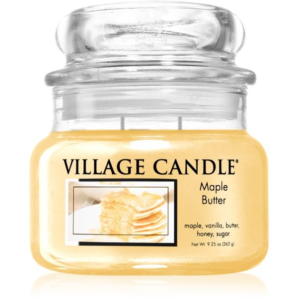 Village Candle Village Candle Maple Butter mirisna svijeća (Glass Lid) 262 g