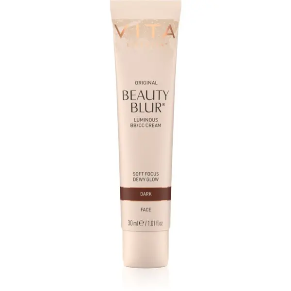 Vita Liberata Vita Liberata Beauty Blur Face posvjetljujuća krema za toniranje s pomlađujućim učinkom nijansa Dark 30 ml
