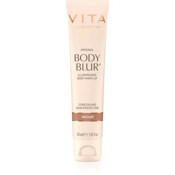 Vita Liberata Vita Liberata Body Blur Body Makeup blagi puder za lice i tijelo malo pakiranje nijansa Medium 30 ml