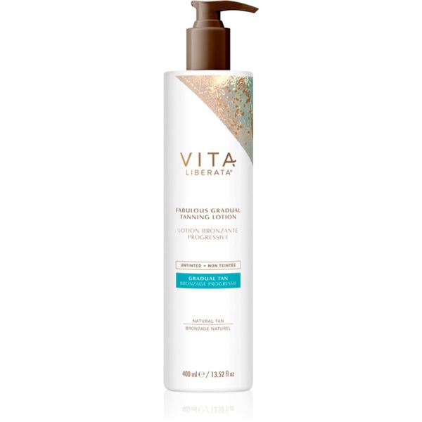 Vita Liberata Vita Liberata Fabulous Gradual Tanning Lotion bezbojna krema za samotamnjenje za tijelo 400 ml