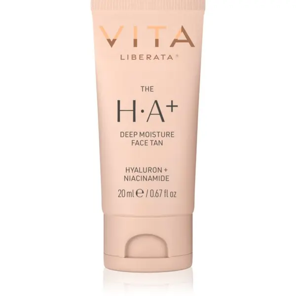 Vita Liberata Vita Liberata The H.A+ Deep Moisture Face Tan krema za samotamnjenje za lice s hijaluronskom kiselinom 20 ml